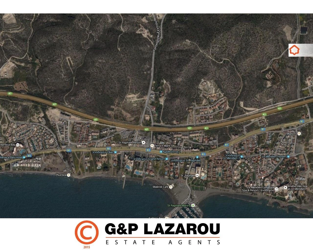 8,325m² Plot for Sale in Parekklisia, Limassol District
