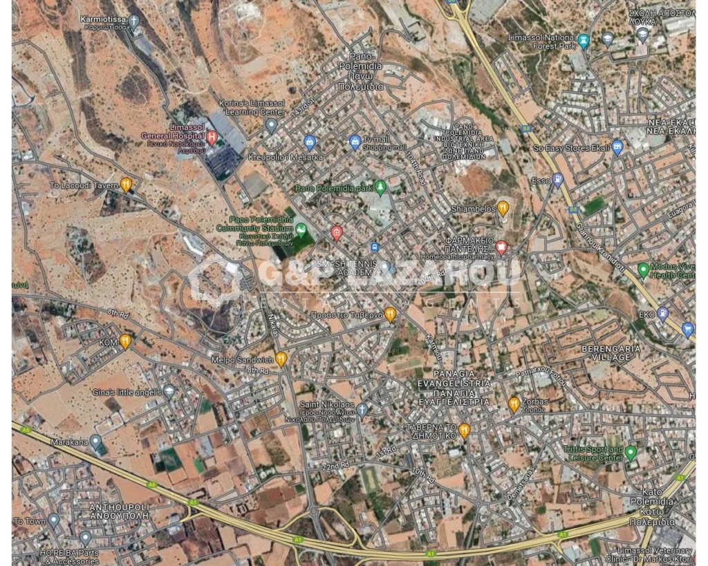 26,992m² Plot for Sale in Kato Polemidia, Limassol District