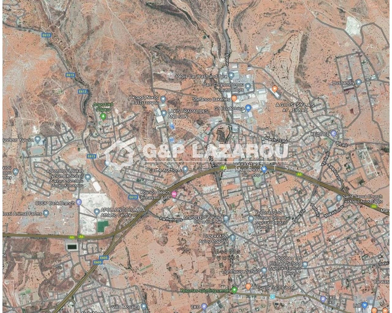 2,257m² Plot for Sale in Ypsonas, Limassol District