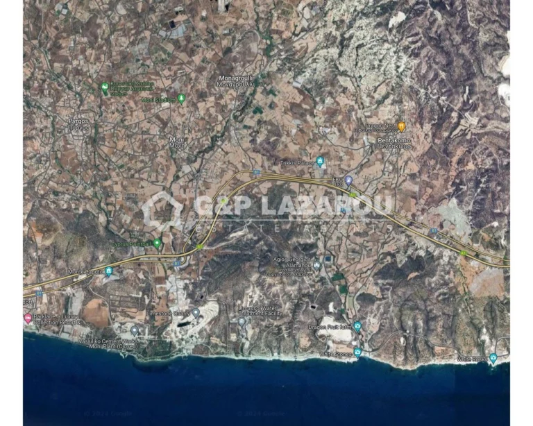8,696m² Plot for Sale in Monagroulli, Limassol District