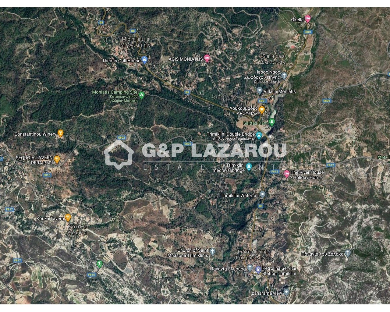 4,930m² Plot for Sale in Moniatis, Limassol District