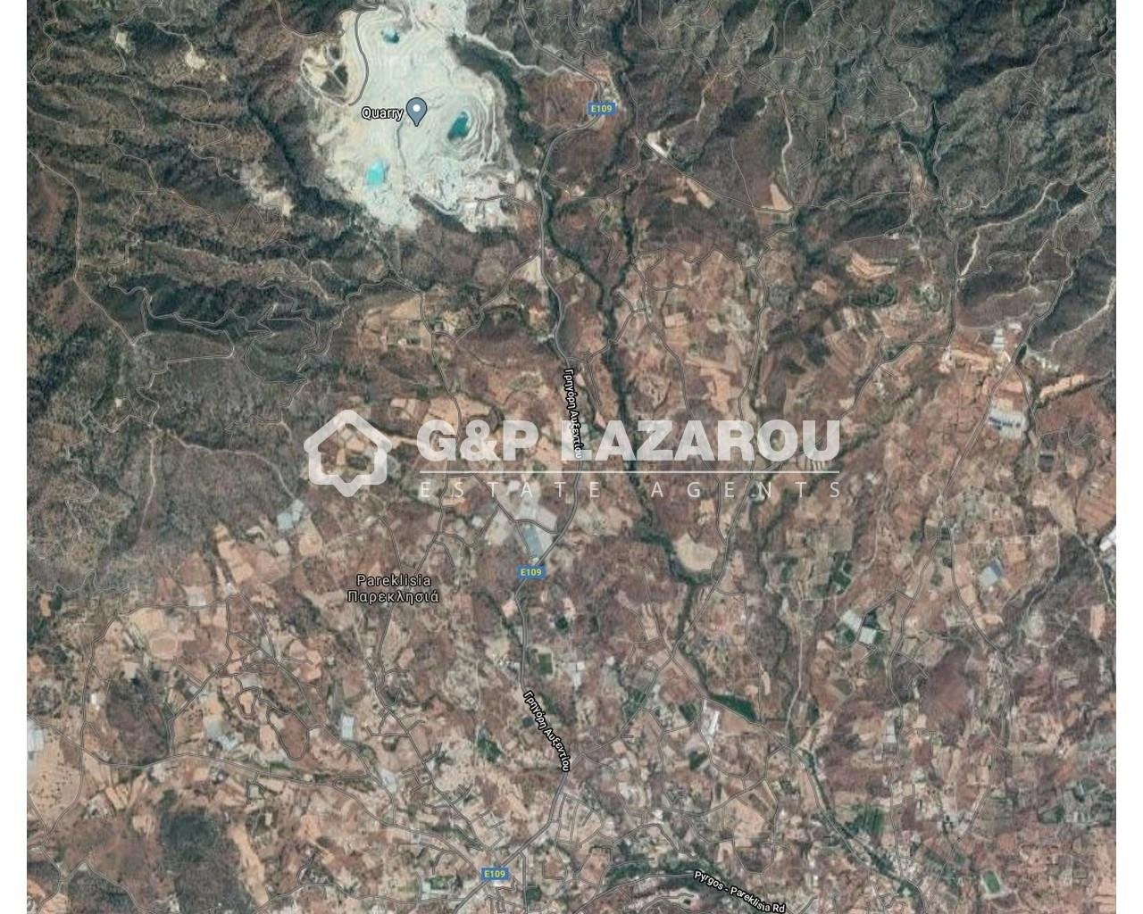 4,632m² Plot for Sale in Parekklisia, Limassol District