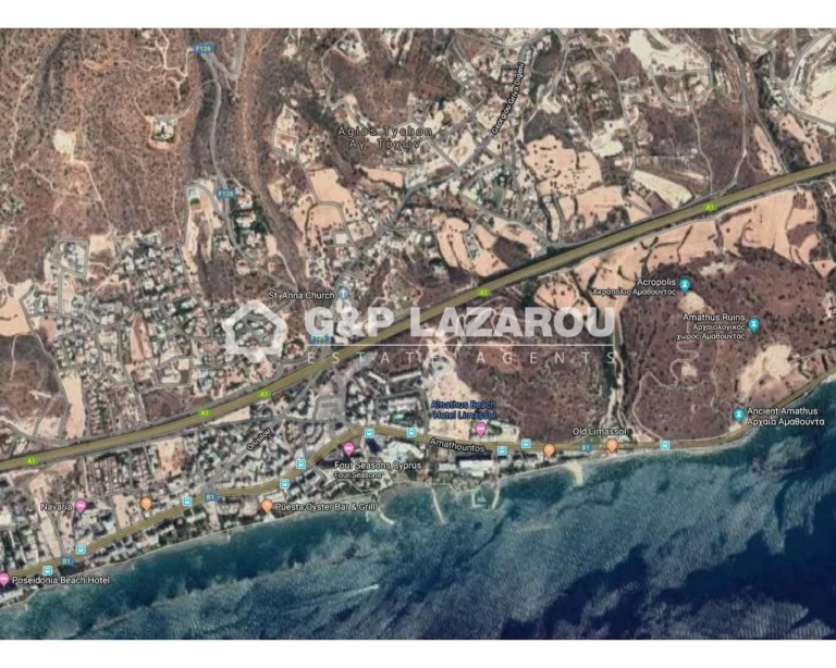 3,180m² Plot for Sale in Agios Tychonas, Limassol District