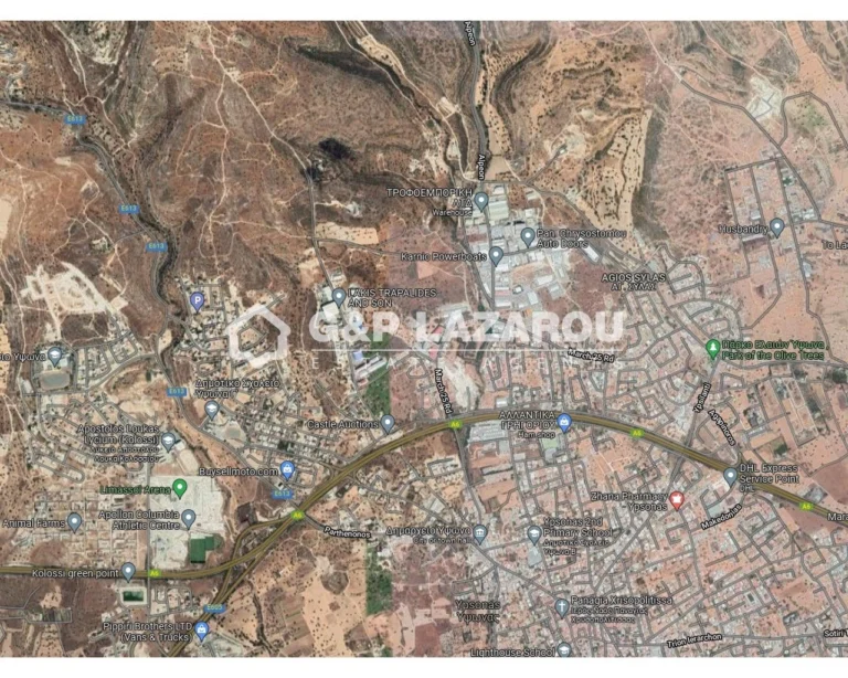 7,231m² Plot for Sale in Ypsonas, Limassol District