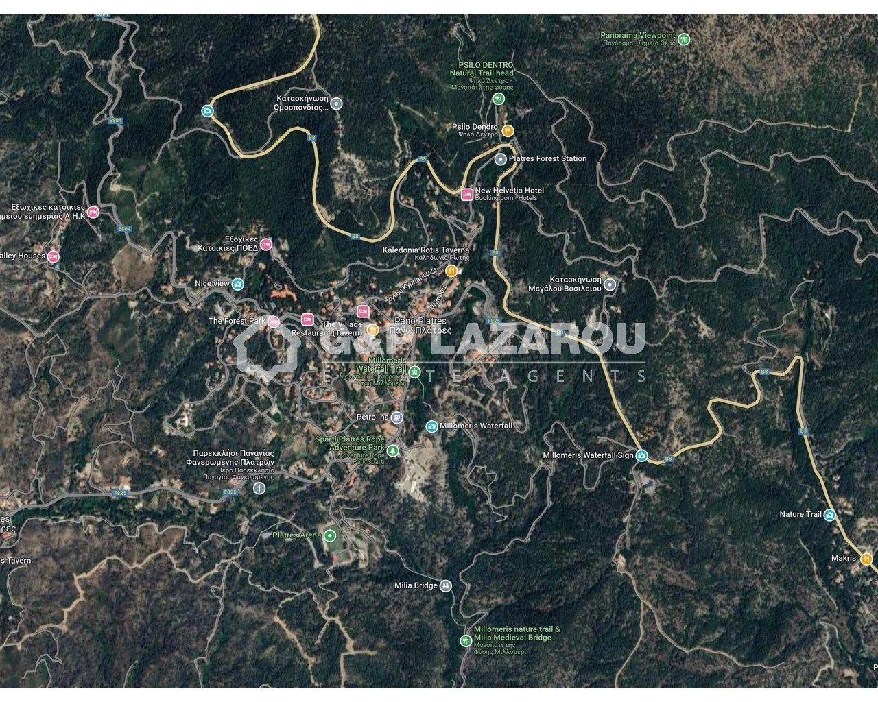 5,686m² Plot for Sale in Pano Platres, Limassol District