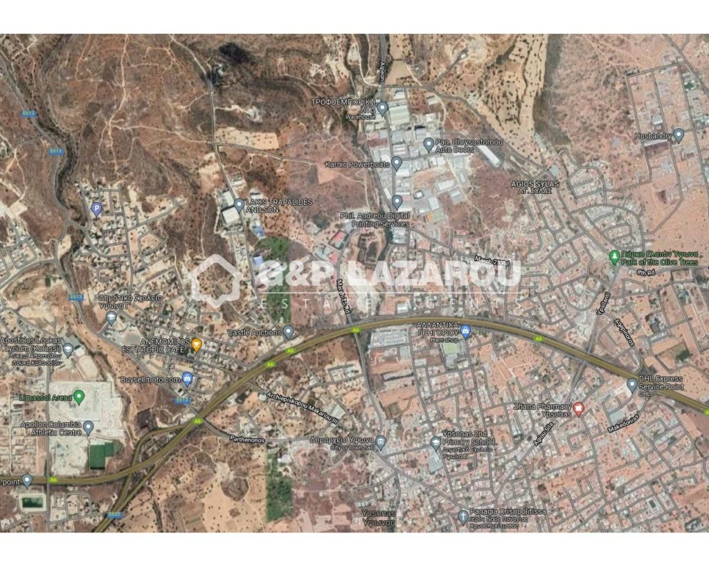 6,261m² Plot for Sale in Ypsonas, Limassol District