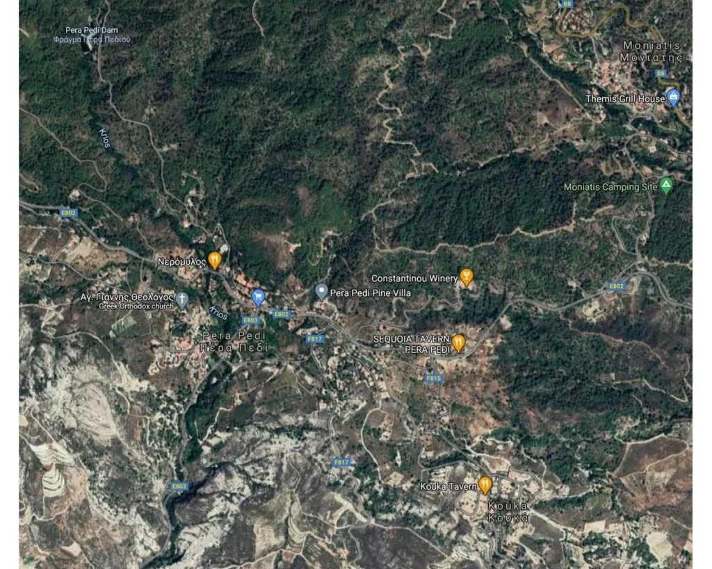3,345m² Plot for Sale in Pera Pedi, Limassol District