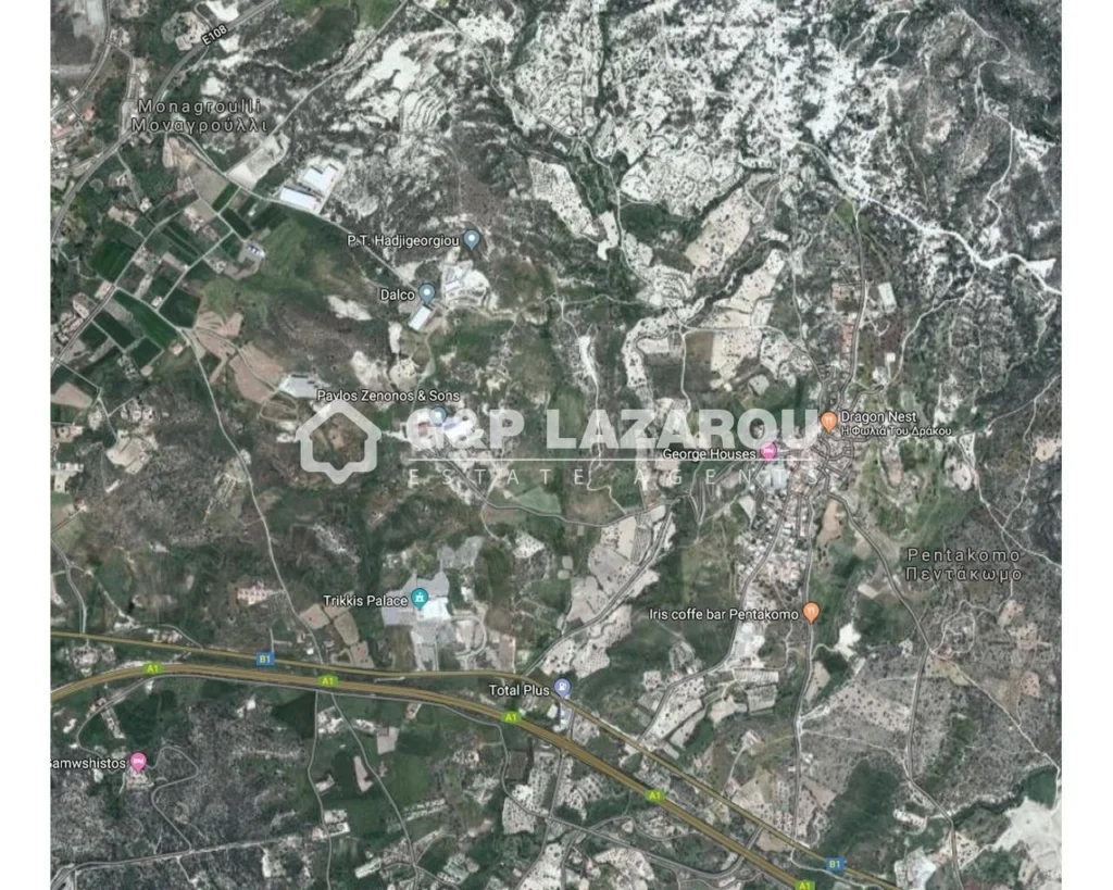 118,023m² Plot for Sale in Monagroulli, Limassol District
