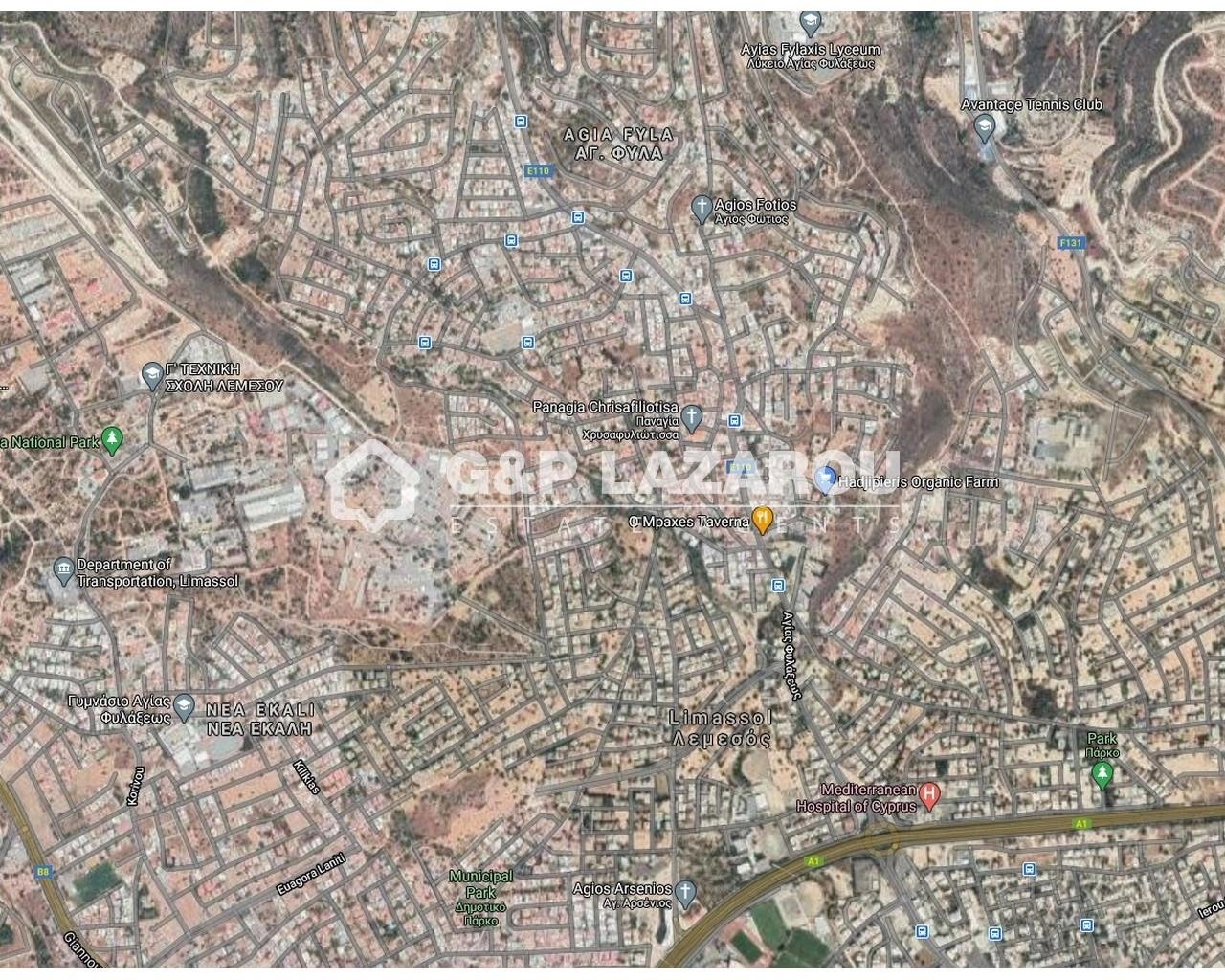 1,912m² Plot for Sale in Limassol – Agia Fyla