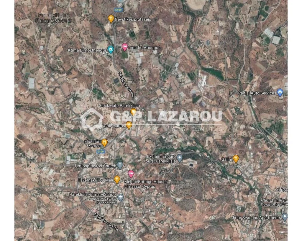 9,040m² Plot for Sale in Parekklisia, Limassol District