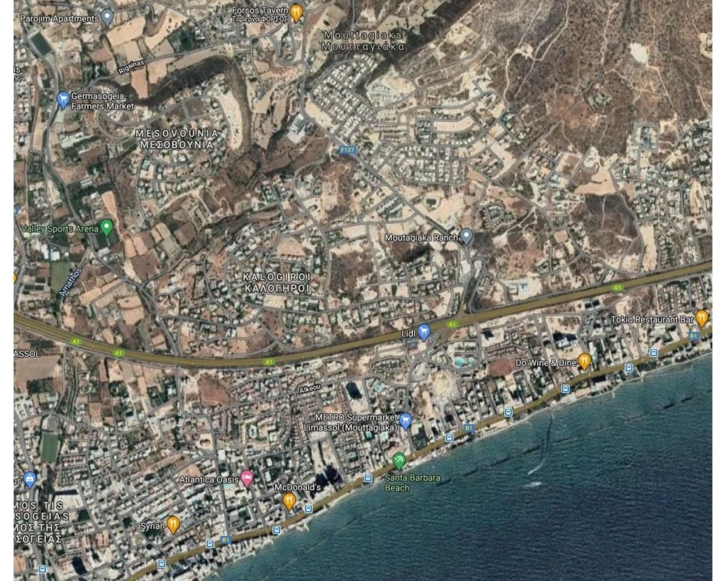 2,283m² Plot for Sale in Mouttagiaka, Limassol District