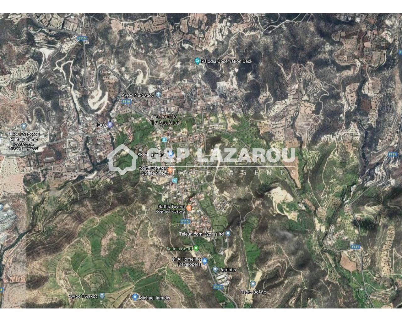 8,027m² Plot for Sale in Palodeia, Limassol District