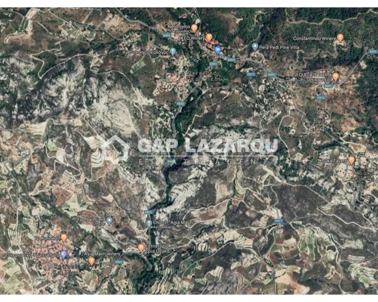 2,342m² Plot for Sale in Pera Pedi, Limassol District