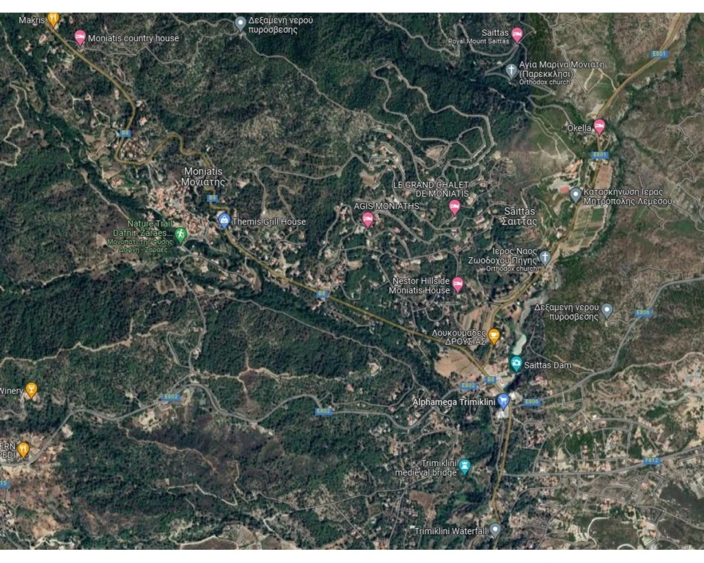 1,340m² Plot for Sale in Moniatis, Limassol District
