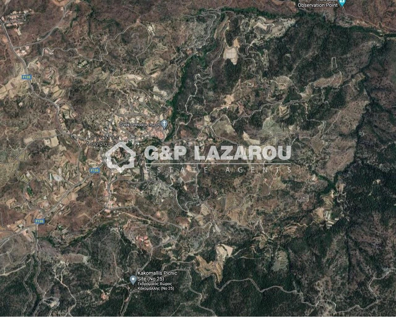 22,094m² Plot for Sale in Louvaras, Limassol District