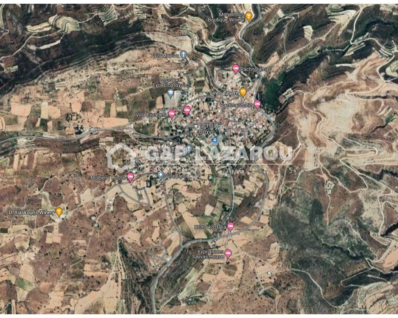 2,007m² Plot for Sale in Pachna, Limassol District