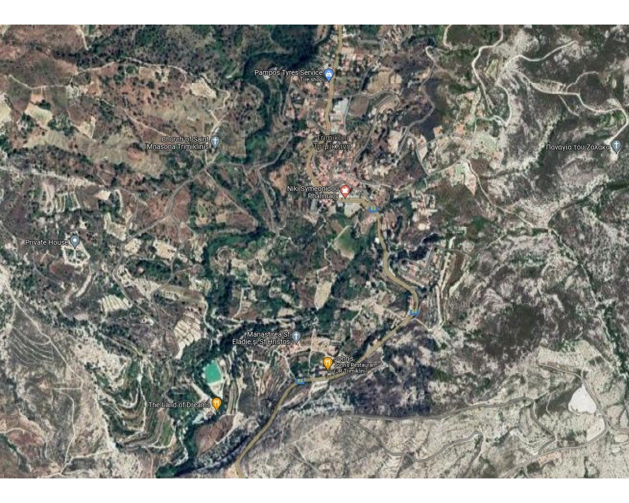 1,477m² Plot for Sale in Trimiklini, Limassol District