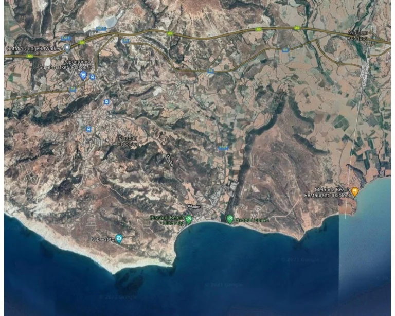 7,693m² Plot for Sale in Pissouri, Limassol District