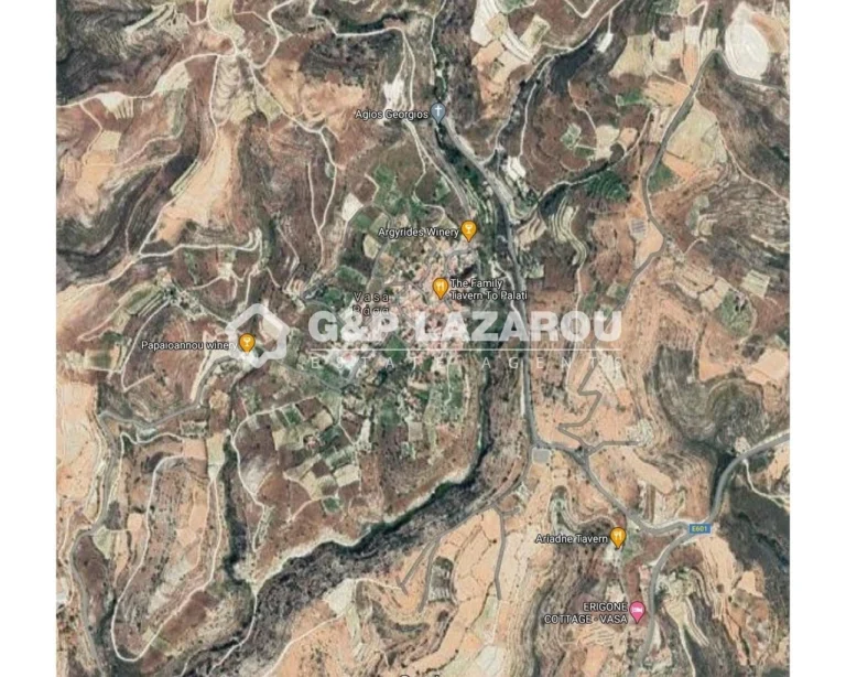12,710m² Plot for Sale in Vasa Koilaniou, Limassol District