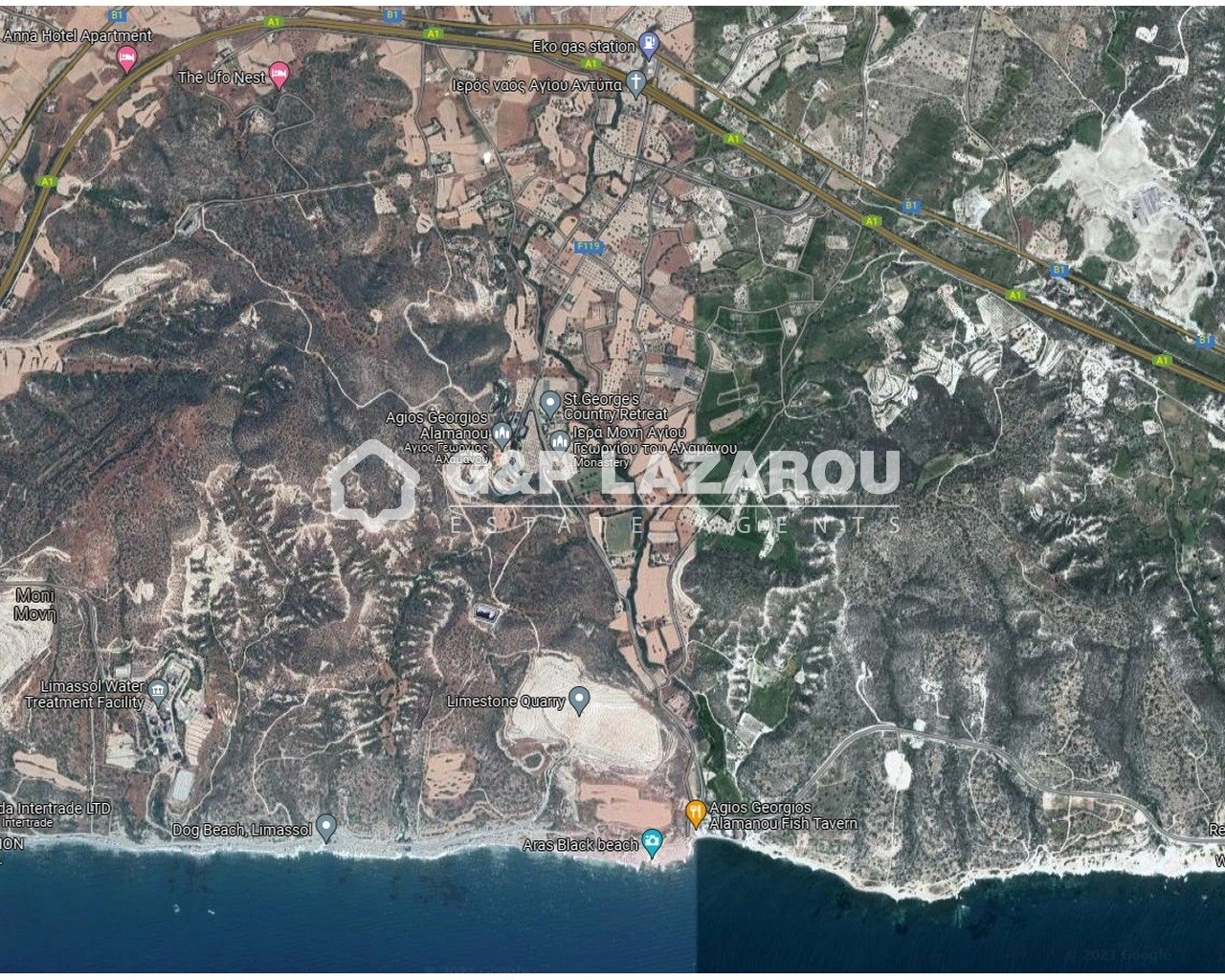 9,700m² Plot for Sale in Monagroulli, Limassol District