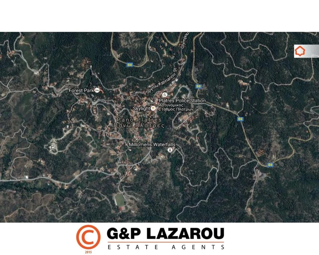 1,018m² Plot for Sale in Pano Platres, Limassol District