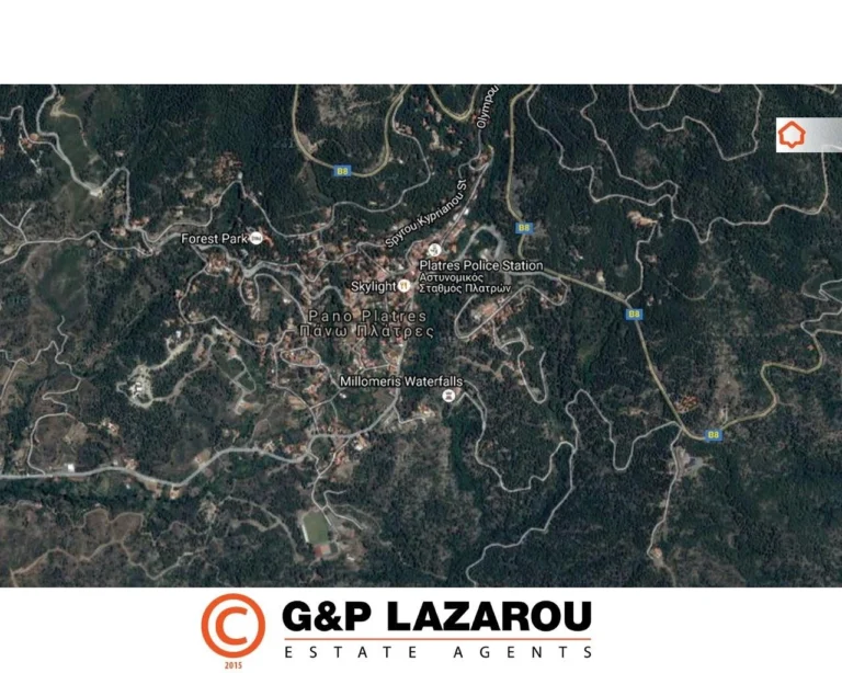 1,018m² Plot for Sale in Pano Platres, Limassol District