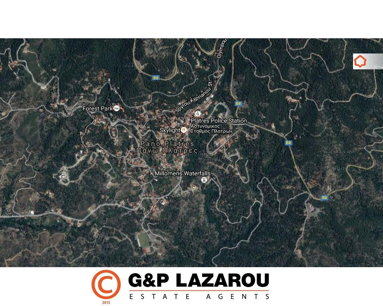 1,018m² Plot for Sale in Pano Platres, Limassol District