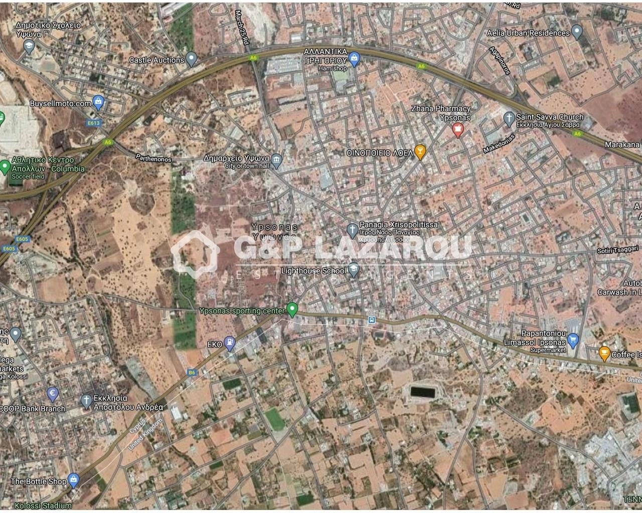 1,351m² Plot for Sale in Ypsonas, Limassol District