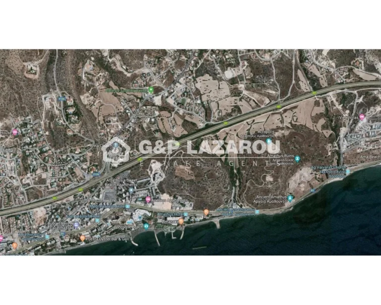3,701m² Plot for Sale in Agios Tychonas, Limassol District