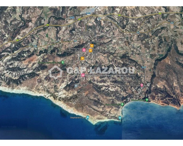 69,566m² Plot for Sale in Pissouri, Limassol District