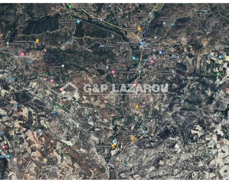 13,558m² Plot for Sale in Trimiklini, Limassol District