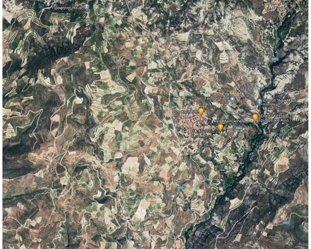 2,342m² Plot for Sale in Koilani, Limassol District