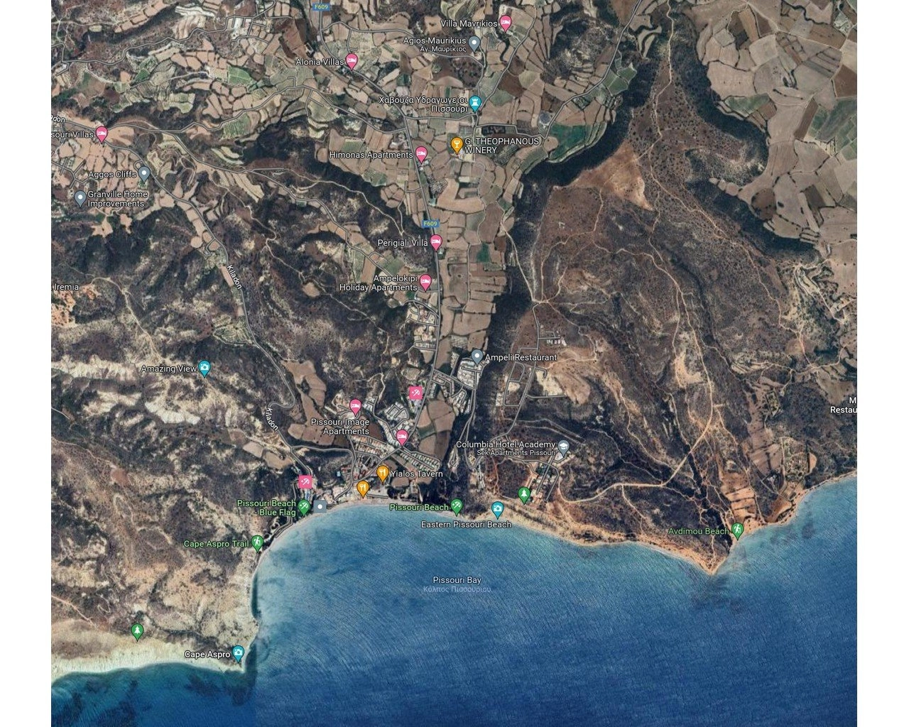 754m² Plot for Sale in Pissouri, Limassol District