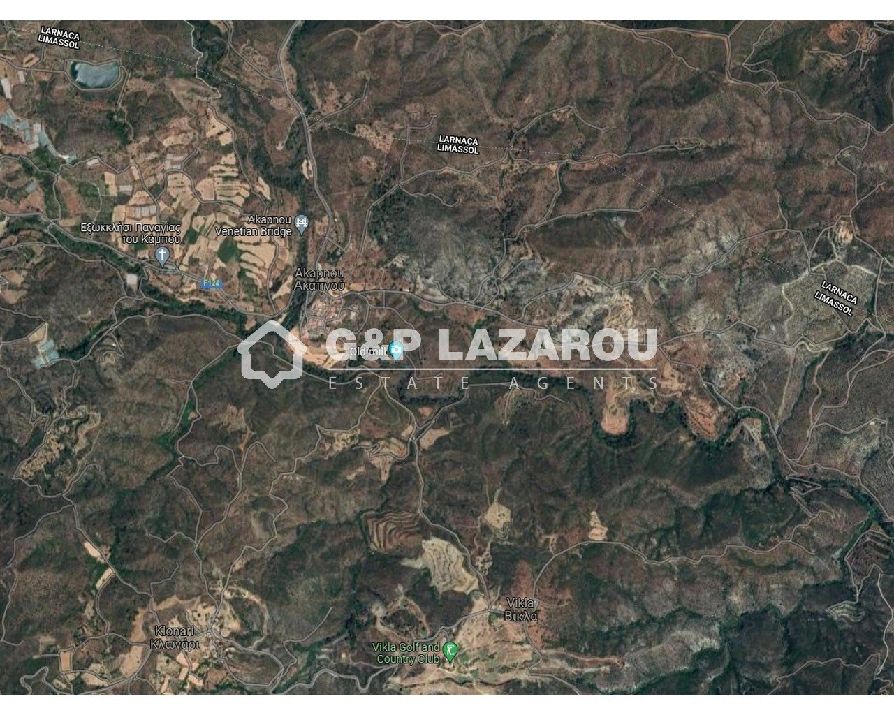 3,345m² Plot for Sale in Akapnou, Limassol District