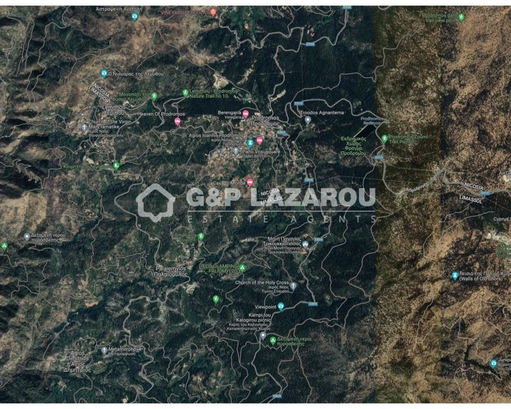 669m² Plot for Sale in Prodromos, Limassol District