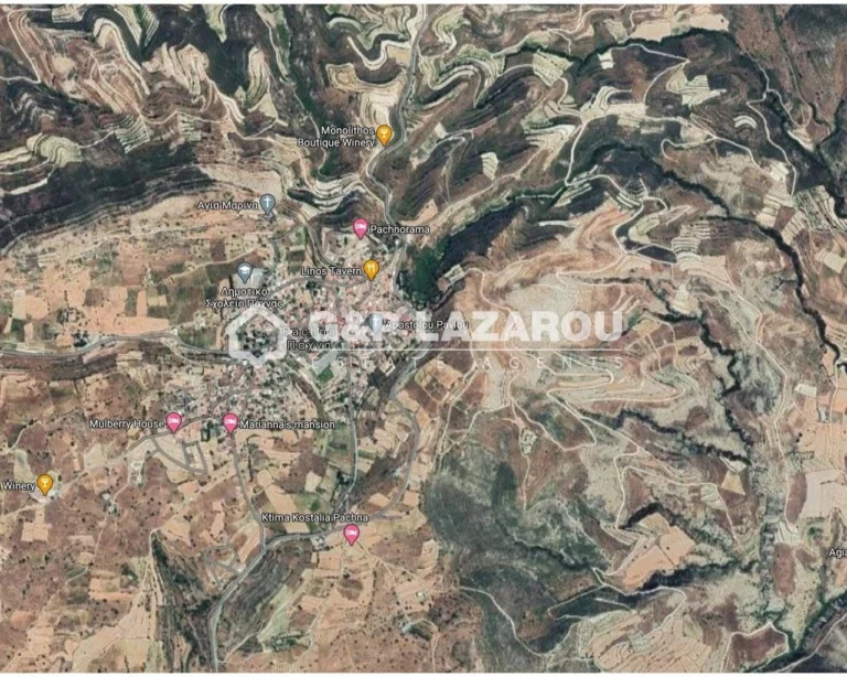 6,356m² Plot for Sale in Pachna, Limassol District