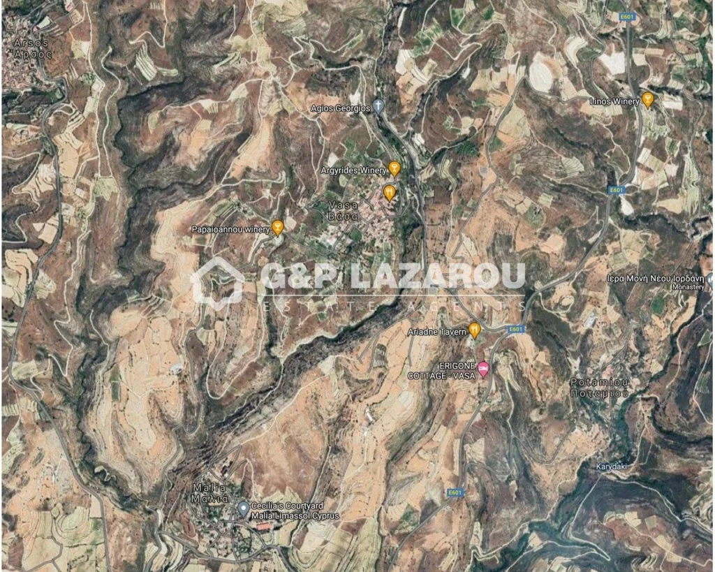 4,348m² Plot for Sale in Vasa Koilaniou, Limassol District