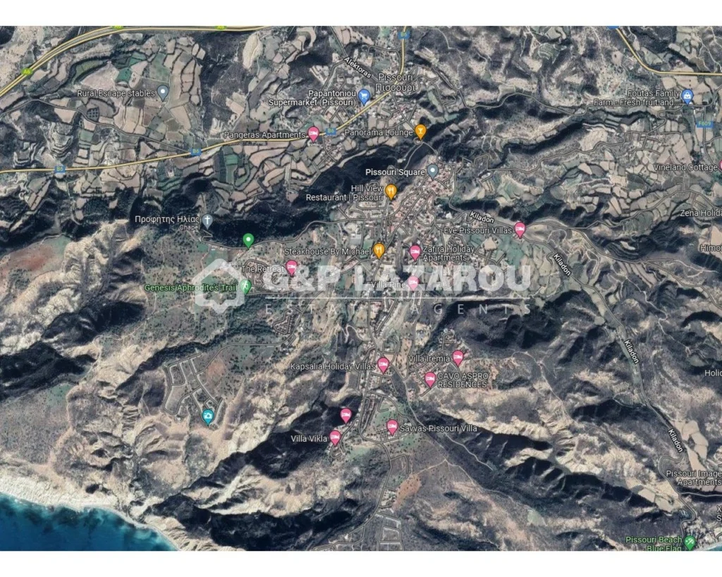1,097m² Plot for Sale in Pissouri, Limassol District