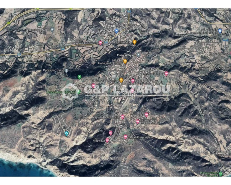 Οικόπεδο 1,097m² προς πώληση στο Πισσούρι, Επαρχία Λεμεσού