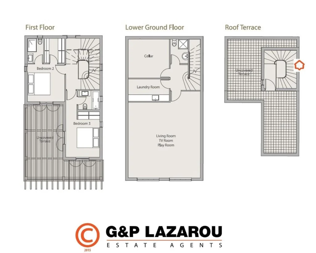 3 Bedroom House for Sale in Limassol – Marina