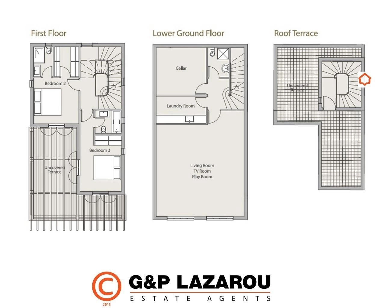 3 Bedroom House for Sale in Limassol – Marina