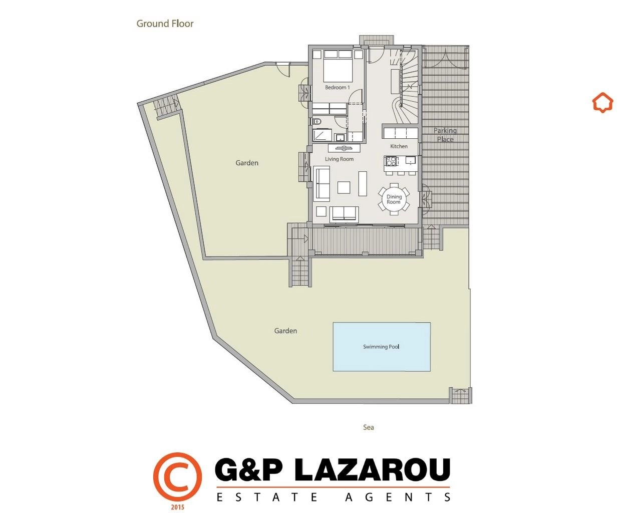 3 Bedroom House for Sale in Limassol – Marina