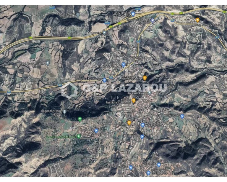 5,853m² Plot for Sale in Pissouri, Limassol District