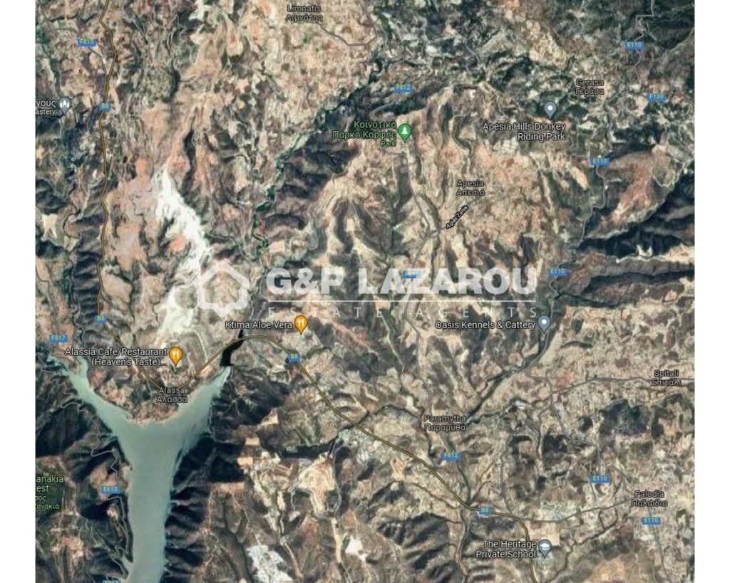 10,034m² Plot for Sale in Limnatis, Limassol District