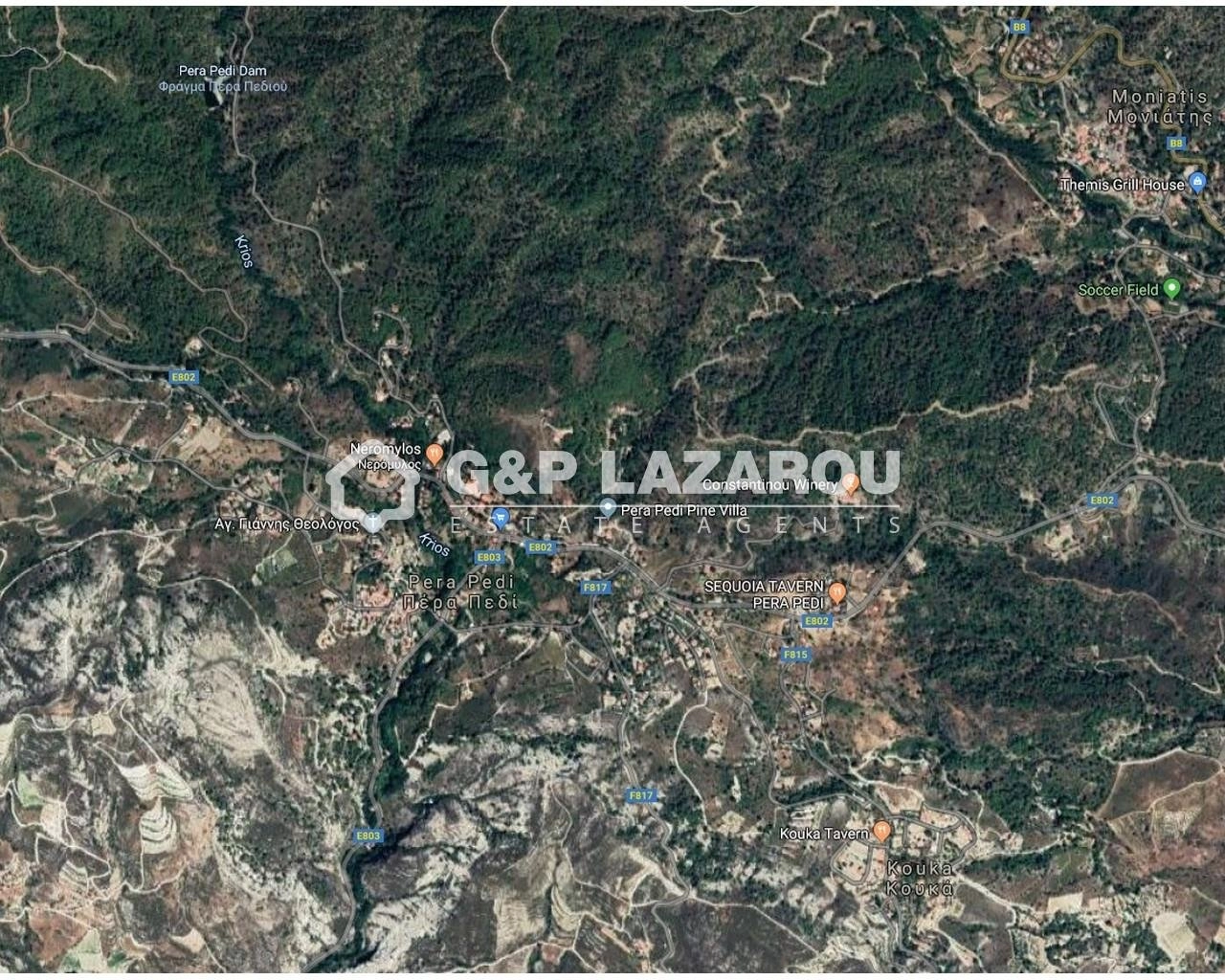 4,348m² Plot for Sale in Pera Pedi, Limassol District