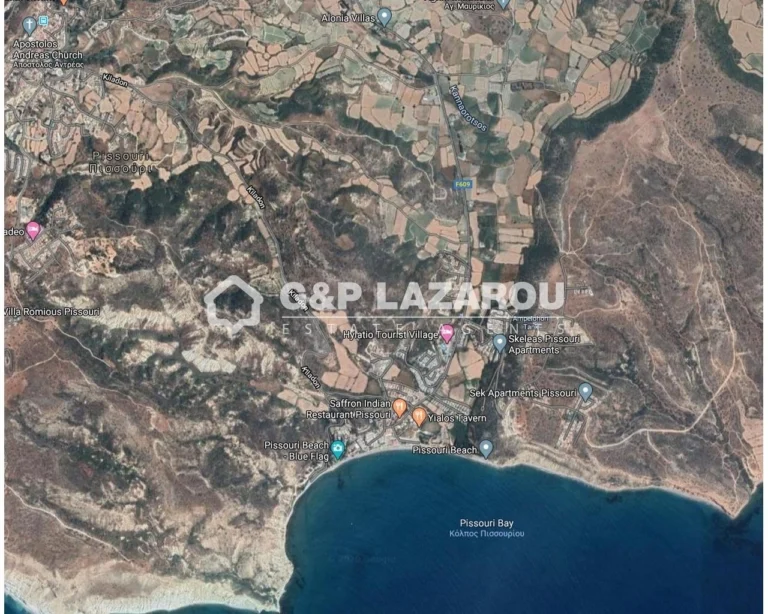 9,700m² Plot for Sale in Pissouri, Limassol District