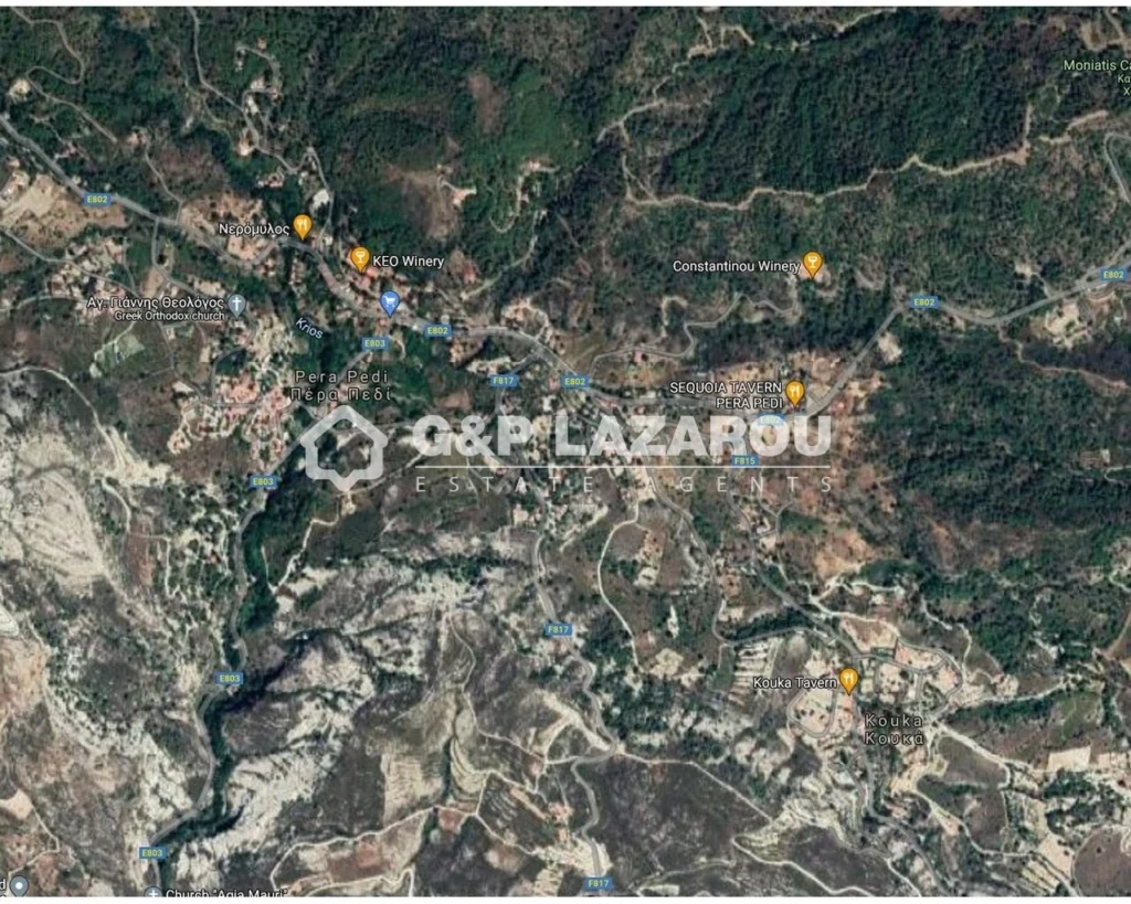 750m² Plot for Sale in Pera Pedi, Limassol District