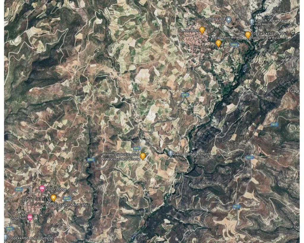 5,352m² Plot for Sale in Koilani, Limassol District