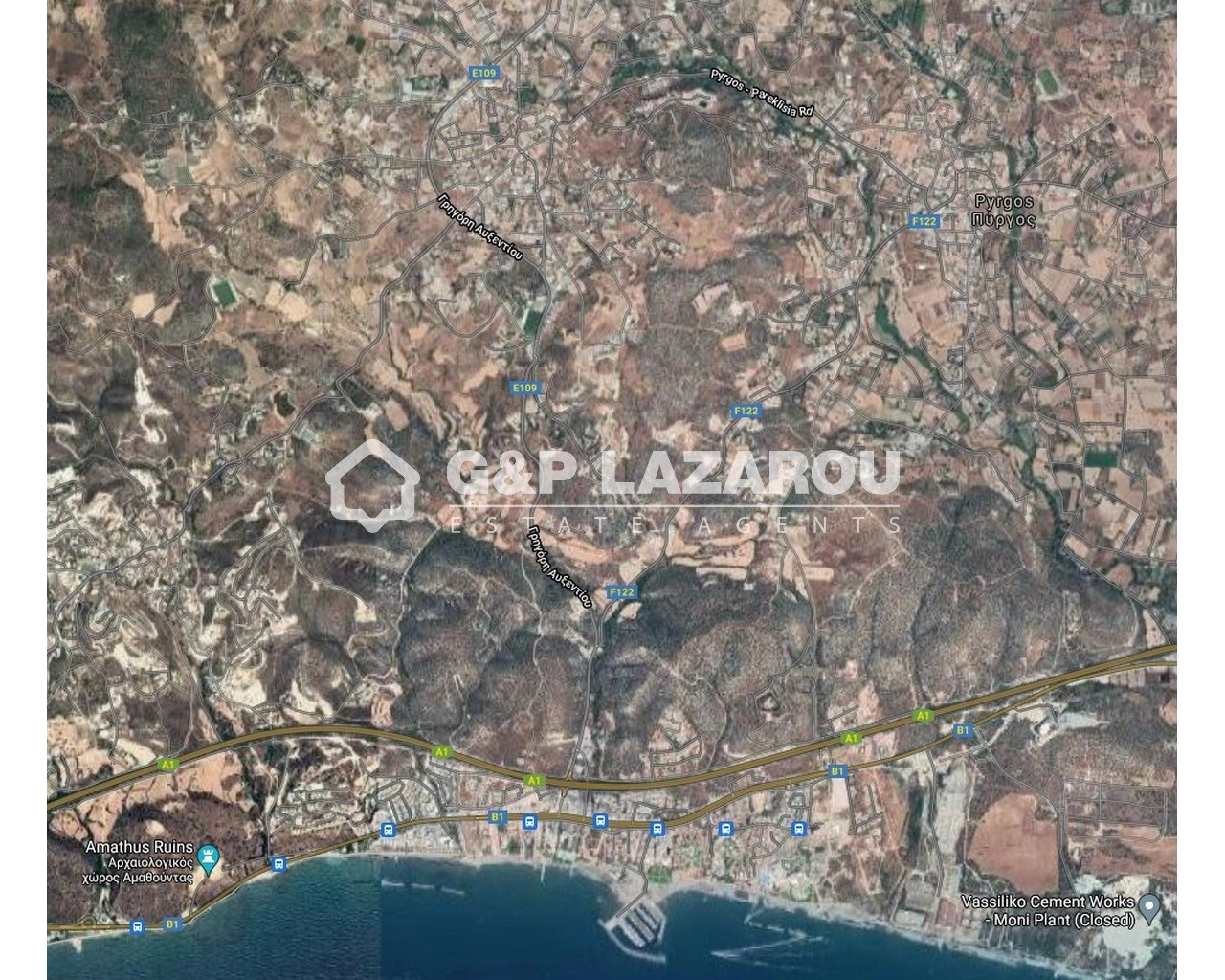 11,372m² Plot for Sale in Parekklisia, Limassol District