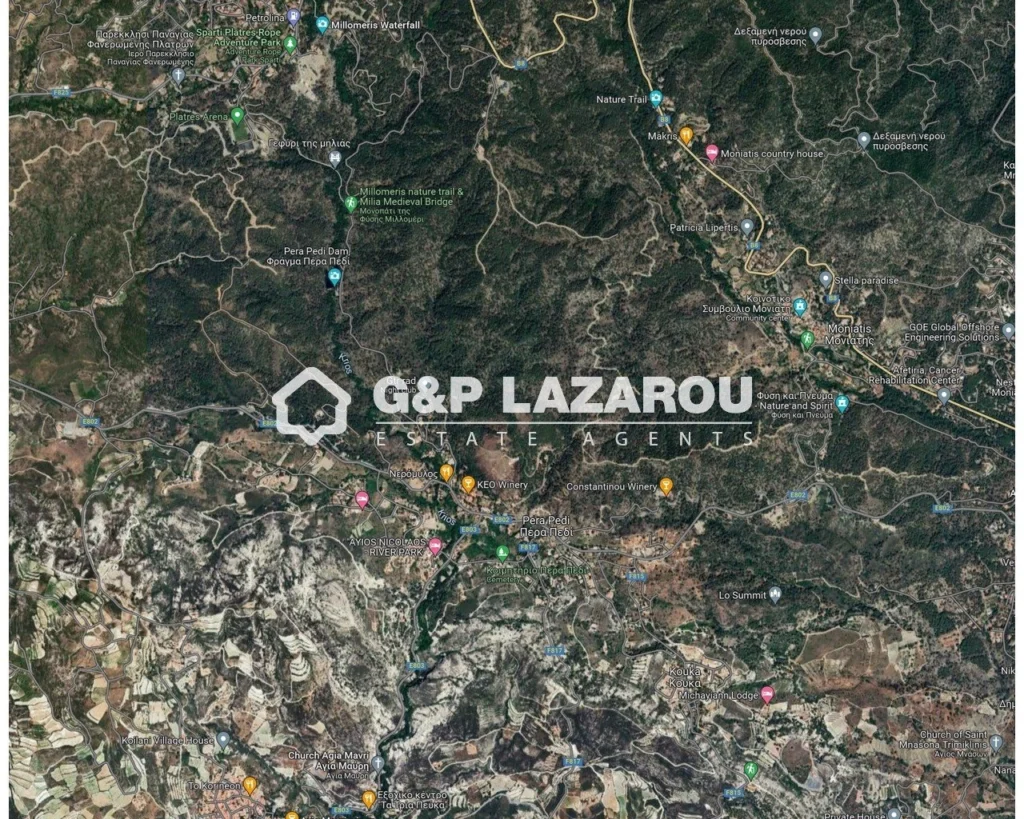 9,365m² Plot for Sale in Pera Pedi, Limassol District